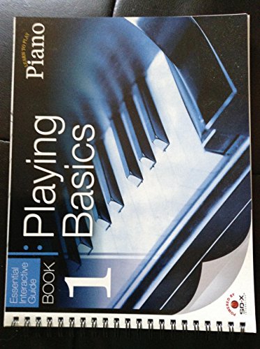 Imagen de archivo de Essential Interactive Guide Piano 1 Piano Playing Basics a la venta por SecondSale
