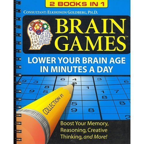 Imagen de archivo de Brain Games 2 Books in 1 a la venta por SecondSale