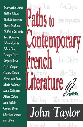 Stock image for Paths to Contemporary French Literature, Vol. 1 for sale by Books From California