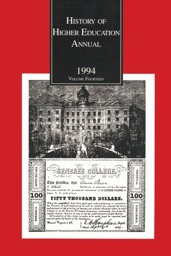 Beispielbild fr History of Higher Education Annual: 1994 zum Verkauf von Irish Booksellers