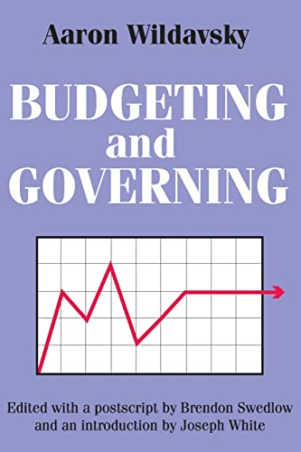 Imagen de archivo de Budgeting and Governing a la venta por Blackwell's