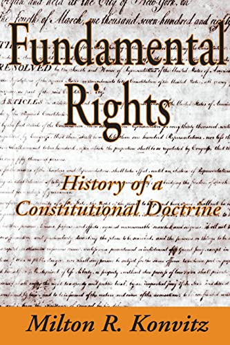 Beispielbild fr Fundamental Rights: History of a Constitutional Doctrine zum Verkauf von Blackwell's