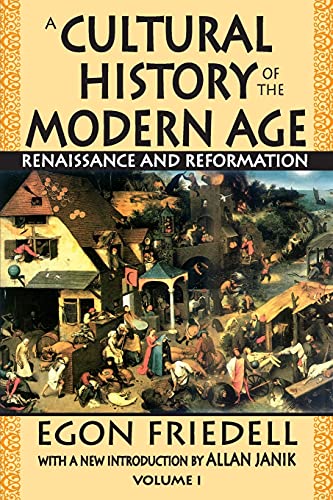 Stock image for A Cultural History of the Modern Age: Renaissance and Reformation: Vol 1 for sale by Revaluation Books