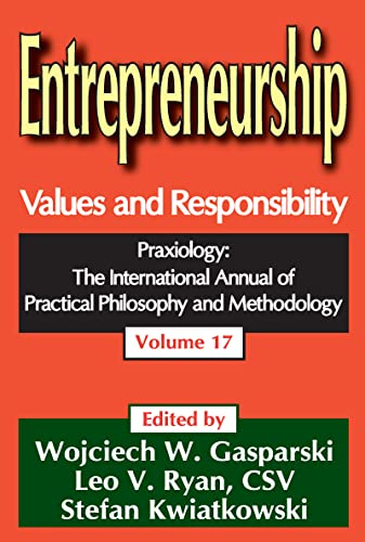 Beispielbild fr Entrepreneurship: Values and Responsibility zum Verkauf von Blackwell's