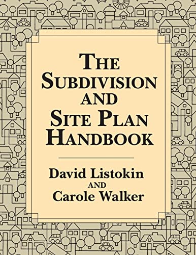Stock image for The Subdivision and Site Plan Handbook for sale by Chiron Media