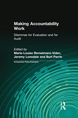 Stock image for Making Accountability Work for sale by Blackwell's