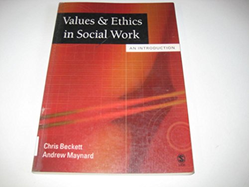 Imagen de archivo de Values and Ethics in Social Work : An Introduction a la venta por Better World Books