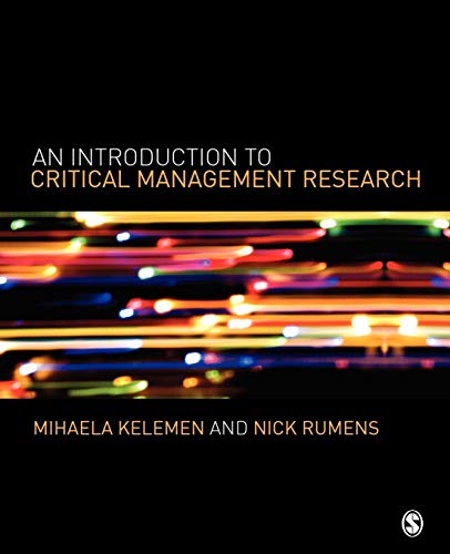 Stock image for An Introduction to Critical Management Research for sale by Better World Books