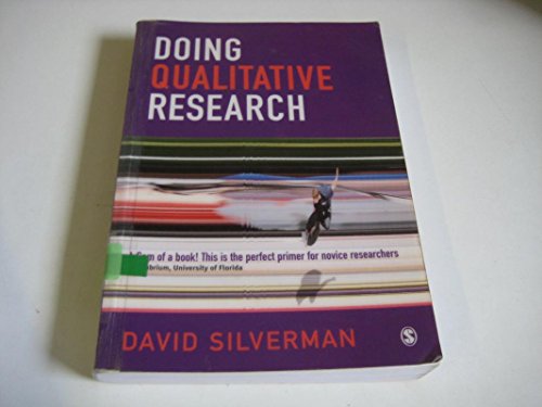 Imagen de archivo de Doing Qualitative Research : A Practical Handbook a la venta por Better World Books: West