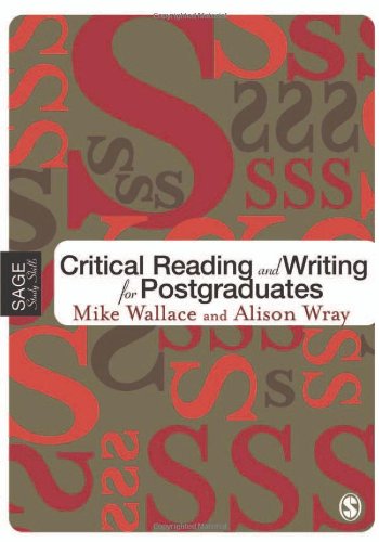 Critical Reading for Post-grad (SAGE Study Skills Series) (9781412902229) by Wallace, Mike; Wray, Alison