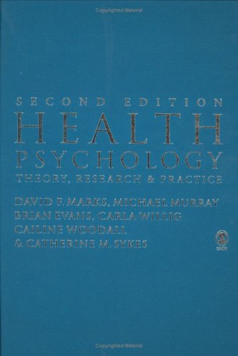 9781412903363: Health Psychology: Theory, Research and Practice
