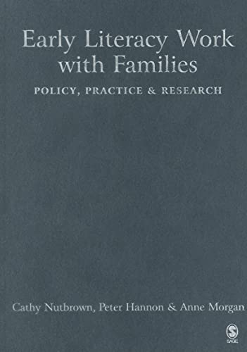 Imagen de archivo de Early Literacy Work With Families: Policy, Practice And Research a la venta por Revaluation Books