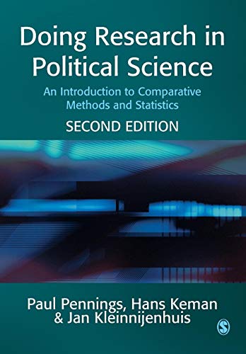 Imagen de archivo de Doing Research in Political Science: An Introduction to Comparative Methods and Statistics a la venta por Sequitur Books