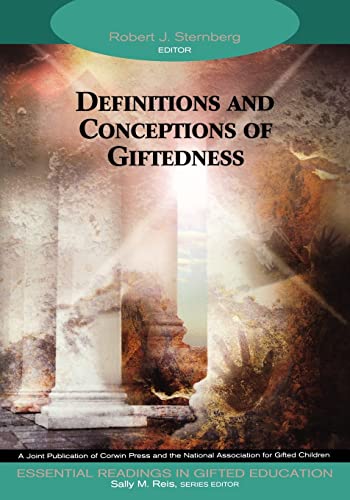 Imagen de archivo de Definitions and Conceptions of Giftedness (Essential Readings in Gifted Education Series) a la venta por BooksRun