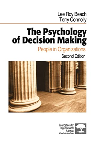 Stock image for The Psychology of Decision Making: People in Organizations (Foundations for Organizational Science) for sale by Phatpocket Limited