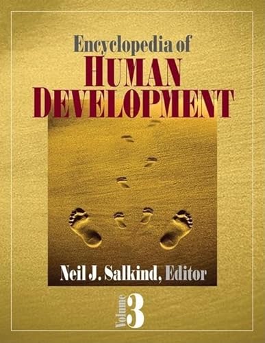 Imagen de archivo de Encyclopedia of Human Development a la venta por Better World Books