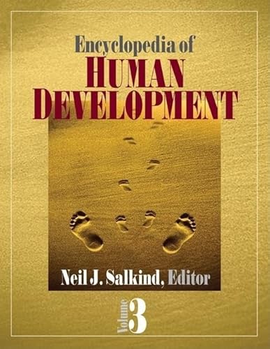 Stock image for Encyclopedia of Human Development for sale by Better World Books