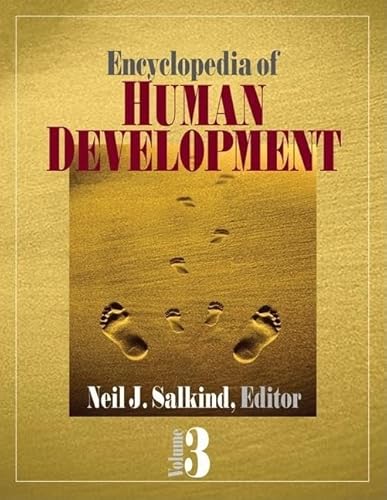 9781412904759: Encyclopedia of Human Development, 3 Volume Set