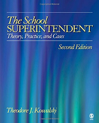 Stock image for The School Superintendent: Theory, Practice, and Cases for sale by HPB-Red