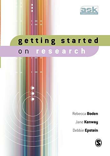 9781412906968: Getting Started on Research (The Academic′s Support Kit)