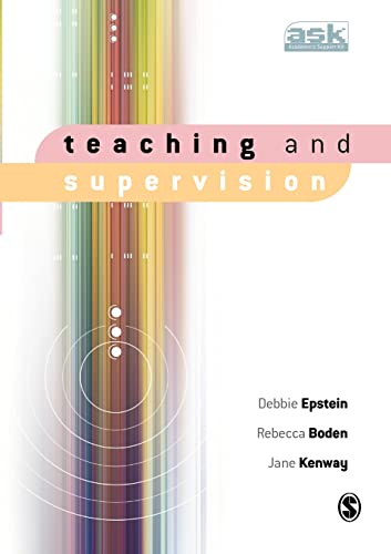 Imagen de archivo de Teaching and Supervision a la venta por Better World Books: West