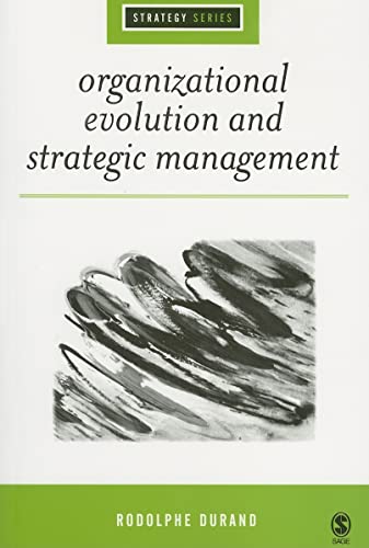 Beispielbild fr Organizational Evolution and Strategic Management zum Verkauf von Better World Books