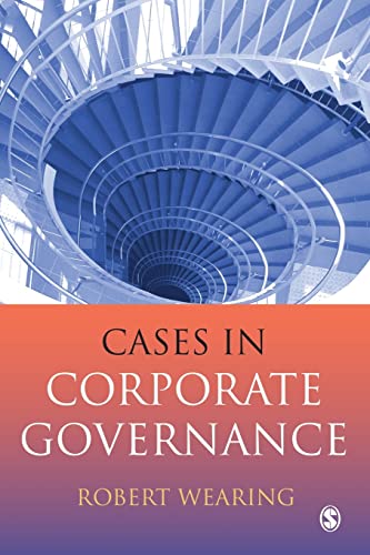 Imagen de archivo de Cases in Corporate Governance a la venta por SecondSale