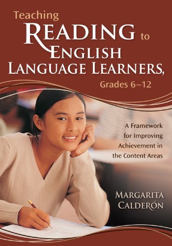 Beispielbild fr Teaching Reading to English Language Learners, Grades 6-12 : A Framework for Improving Achievement in the Content Areas zum Verkauf von Better World Books