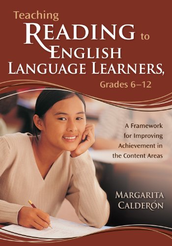 Beispielbild fr Teaching Reading to English Language Learners, Grades 6-12: A Framework for Improving Achievement in the Content Areas zum Verkauf von SecondSale