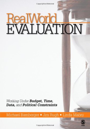 Imagen de archivo de RealWorld Evaluation : Working Under Budget, Time, Data, and Political Constraints a la venta por Better World Books