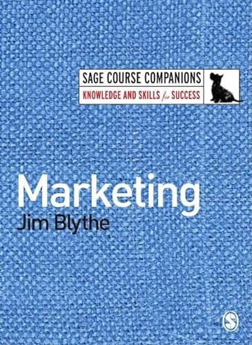 Beispielbild fr Marketing (SAGE Course Companions series) zum Verkauf von WorldofBooks