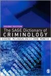 Stock image for The SAGE Dictionary of Criminology for sale by WorldofBooks