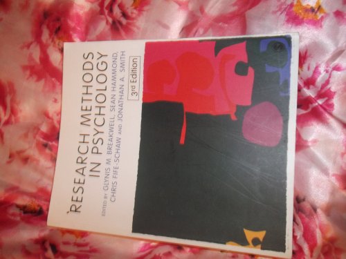 Stock image for Research Methods in Psychology for sale by Greener Books