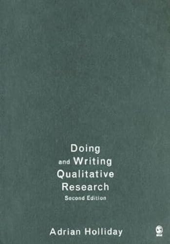 Imagen de archivo de Doing & Writing Qualitative Research a la venta por HPB-Red