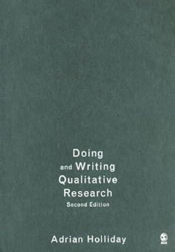 9781412911290: Doing and Writing Qualitative Research