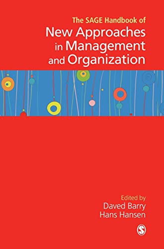 Beispielbild fr The SAGE Handbook of New Approaches in Management and Organization zum Verkauf von AwesomeBooks