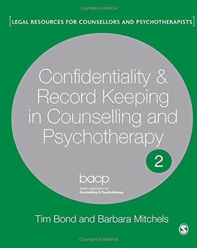 Imagen de archivo de Confidentiality and Record Keeping in Counselling and Psychotherapy a la venta por Better World Books: West