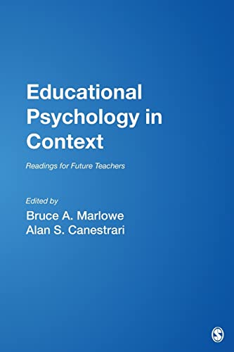 Beispielbild fr Educational Psychology in Context : Readings for Future Teachers zum Verkauf von Better World Books