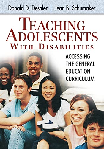 Beispielbild fr Teaching Adolescents With Disabilities:: Accessing the General Education Curriculum zum Verkauf von THE SAINT BOOKSTORE