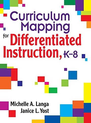Beispielbild fr Curriculum Mapping for Differentiated Instruction, K-8 zum Verkauf von Lucky's Textbooks