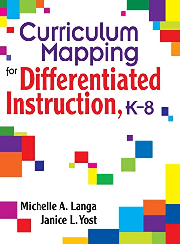 9781412914949: Curriculum Mapping for Differentiated Instruction, K-8