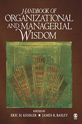 Imagen de archivo de Handbook of Organizational and Managerial Wisdom a la venta por Wonder Book