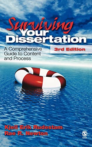 Beispielbild fr Surviving Your Dissertation: A Comprehensive Guide to Content and Process zum Verkauf von ThriftBooks-Dallas