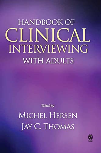 Beispielbild fr Handbook of Clinical Interviewing With Adults zum Verkauf von SecondSale