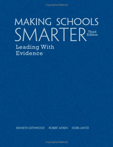 Imagen de archivo de Making Schools Smarter : Leading with Evidence a la venta por Better World Books