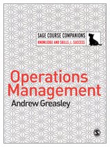 Stock image for Operations management. (SAGE course companions) for sale by Gulls Nest Books, Inc.