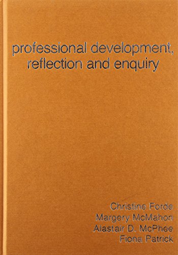 Imagen de archivo de Professional Development, Reflection and Enquiry a la venta por Books Puddle