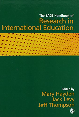 Beispielbild fr The SAGE Handbook of Research in International Education zum Verkauf von MusicMagpie