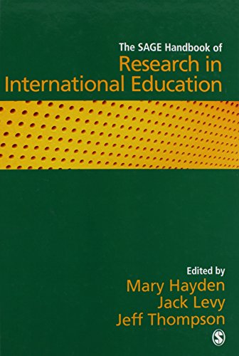 Imagen de archivo de The Sage Handbook of Research in International Education a la venta por Anybook.com