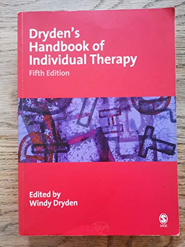 Beispielbild fr Dryden's Handbook of Individual Therapy zum Verkauf von Buchpark